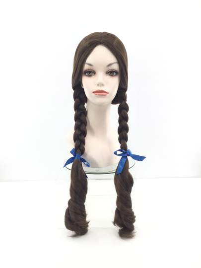 Dorothy Braided Halloween Costume Wig By Funtasy Wigs Tweens/Teens