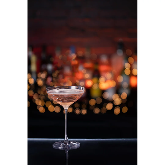 Glitz 380ml Lead Free Crystal Martini Glass