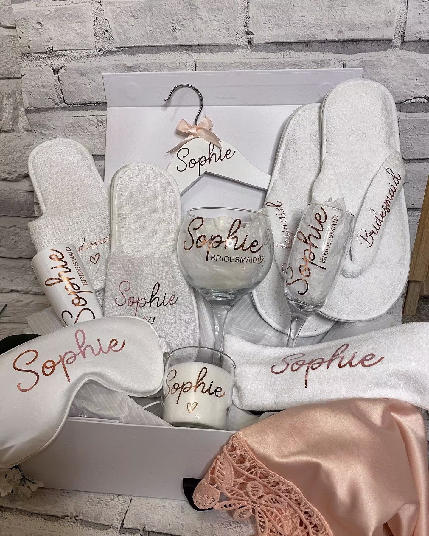 Bridesmaid Gift Set Box/Bag - Maid Of Honour- Proposal Thank You