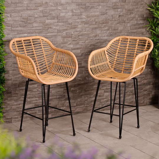 Shiro 62cm Bar Stool with Cushion