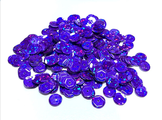 Hologram Grape Sequins Multiple Sizes Available