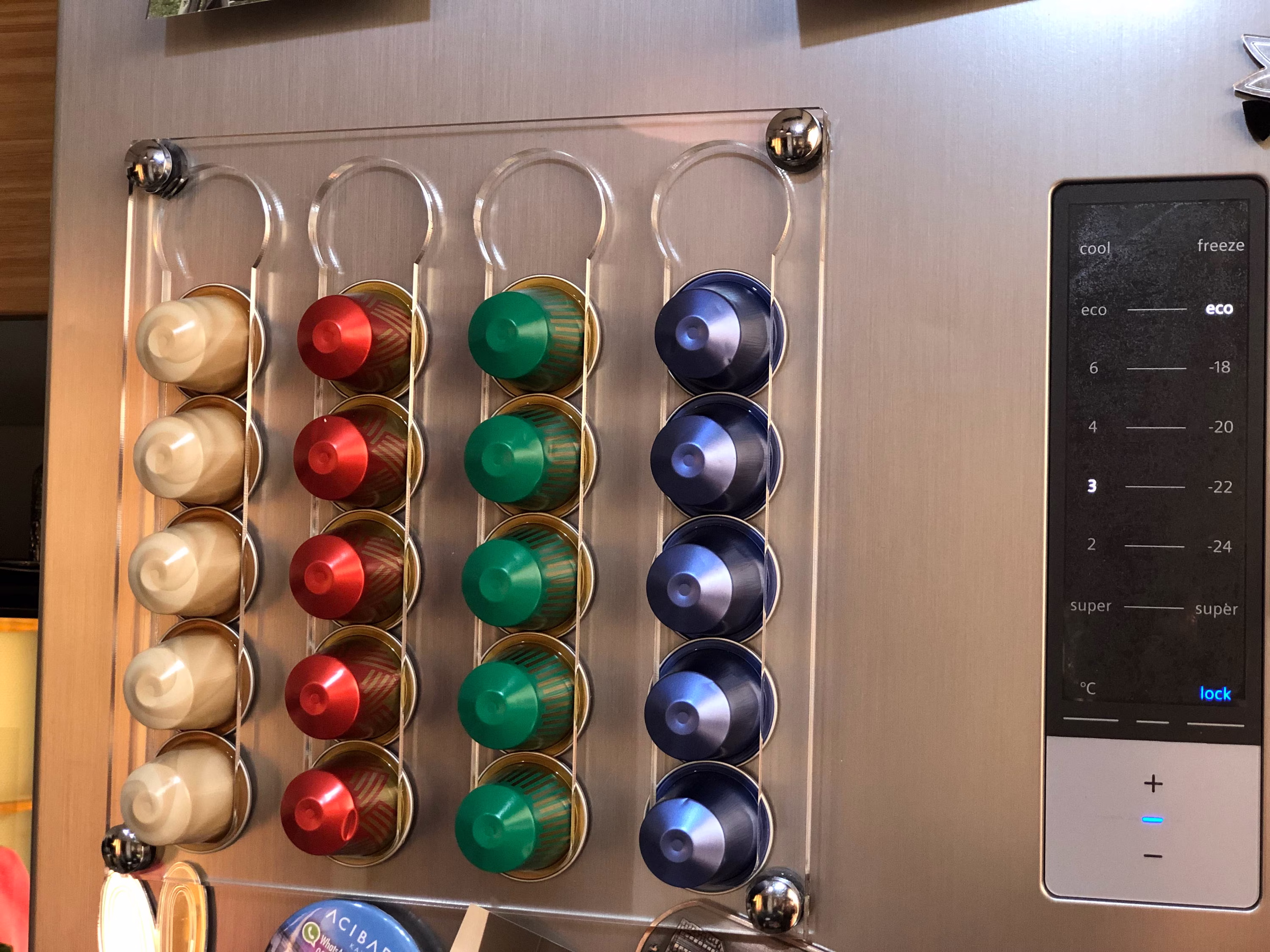Coffee Capsule Holder For Fridge - Only Nespresso