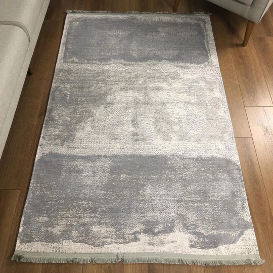 Sarmiento Flatweave Cotton Grey Rug