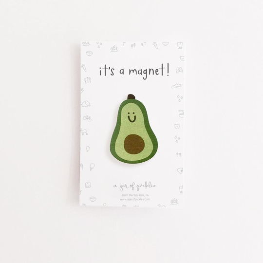 Avocado Wood Magnet