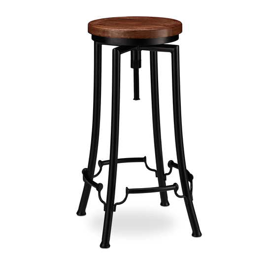 Dufour Height Adjustable Swivel Bar Stool