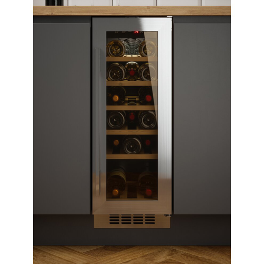 Innocenti ART29632 30cm Icon Lusso Built In Stainless Steel Wine Cooler