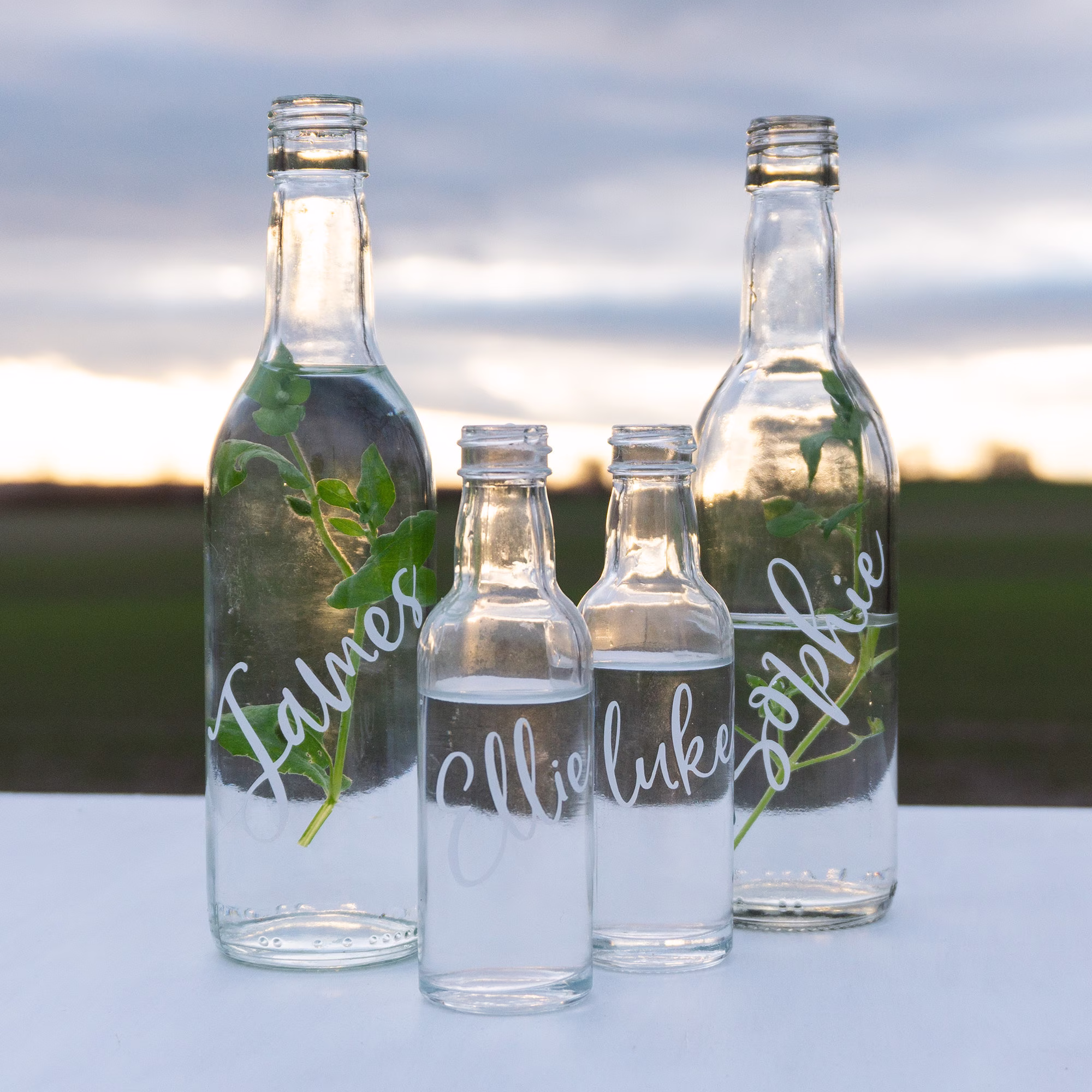 Wedding Name Decals/stickers