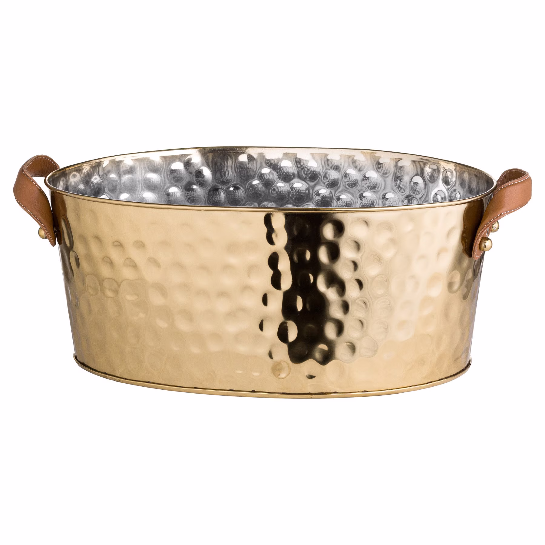 Brass & Leather | Luxury Champagne Wine Cooler