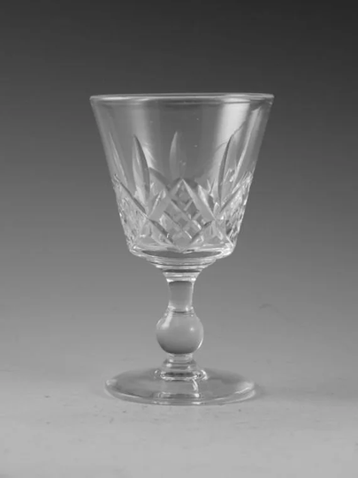 stuart Crystal - Glengarry Cut Liqueur Glass/Glasses 3 1/4