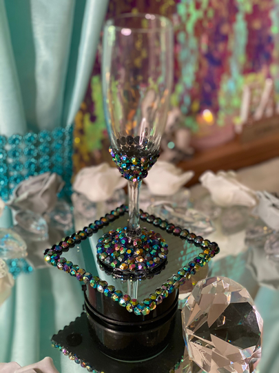 Beautiful Wine Glasses | Wedding Parties Bridal Girl Trips