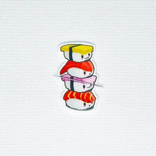 Sushi Needle Minder For Cross Stitch | Embroidery Cover Diamond Painting
