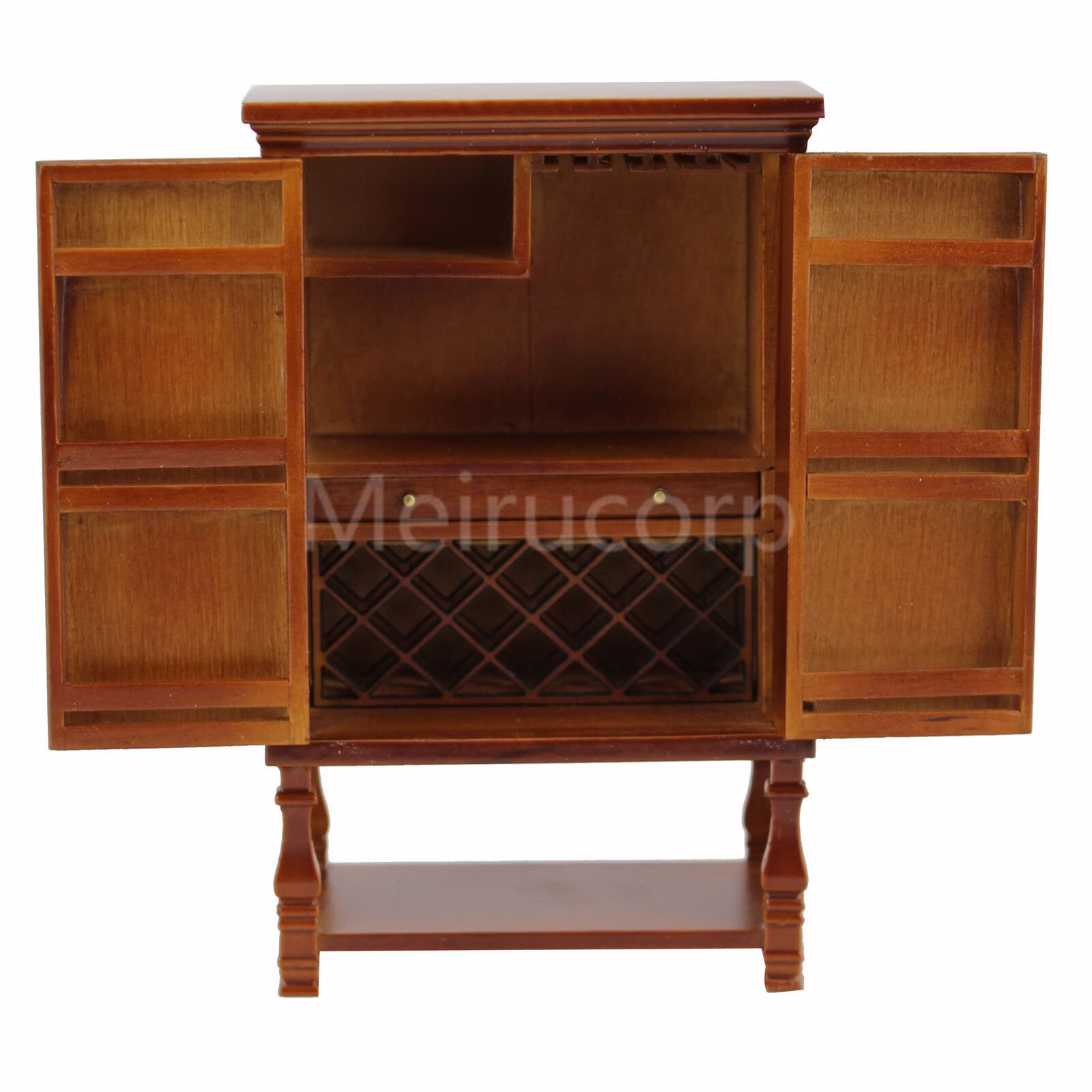 1/12 Scale Dollhouse Miniature Furniture Boutique Handmade Wooden Wine Cooler