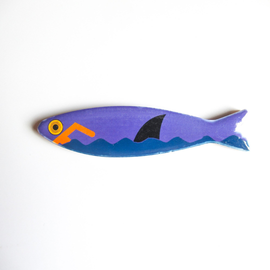 Handmade Portuguese Ceramic Sardine Os7 - Money Back Guarantee