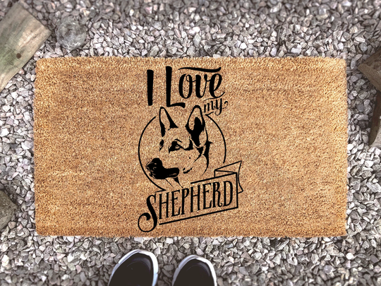 German Shepard Doormat - Dog Lover Gift Decor Pet Gifts
