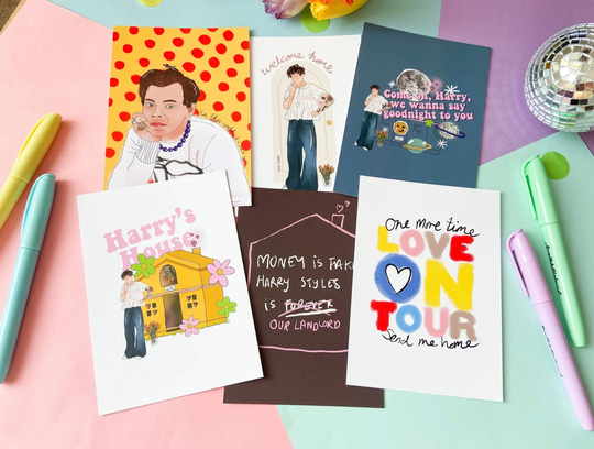 Harry's Home Postcard Set, Harries Gift