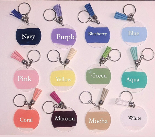 Custom Acrylic Keychains - Key Chains Bridal Party Gift For Her Bridesmaid Friend Chain Free Shipping