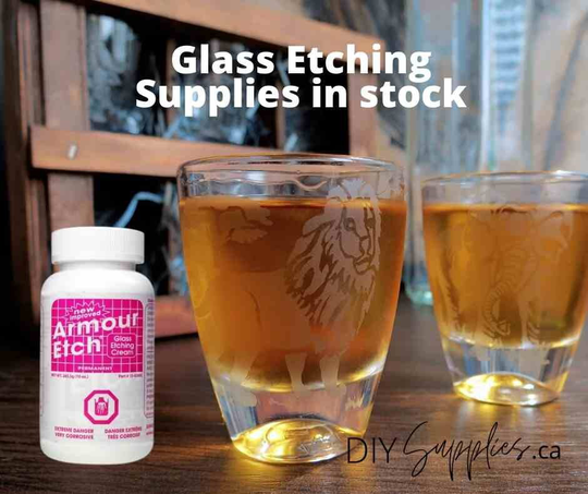 Armour Etch 2.8Oz Cream For Glass Etching With Circuit Vinyl Or Stencils Diy Your Own Wine Glasses Mirror Decor