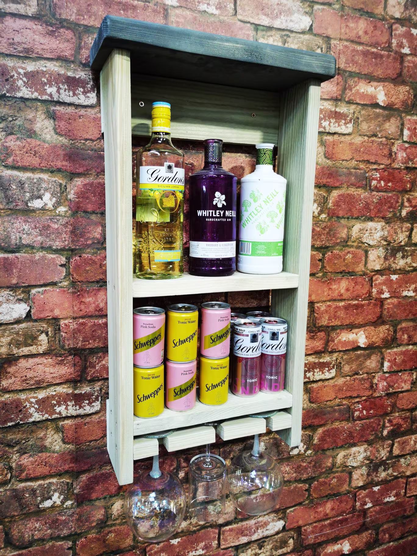 The Roma Handcrafted Wine Rack/Shelf