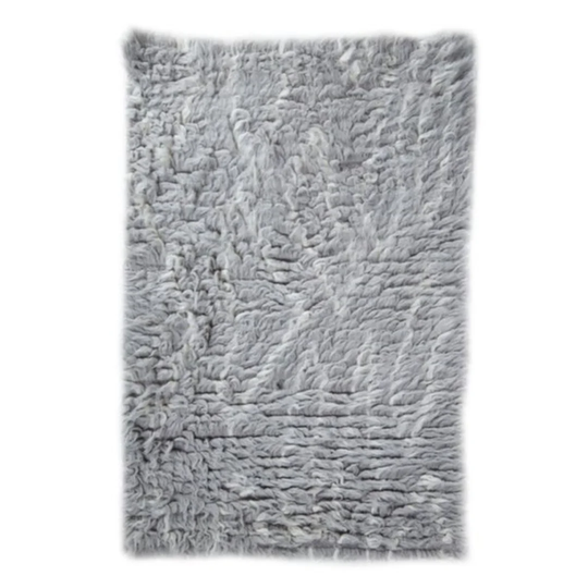 Alyvia Handwoven Wool Grey Rug