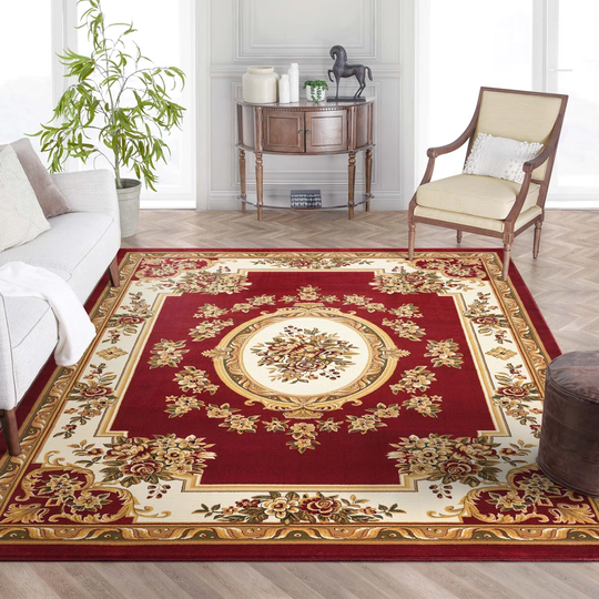 Constantino Power Loom Brown/Beige Rug