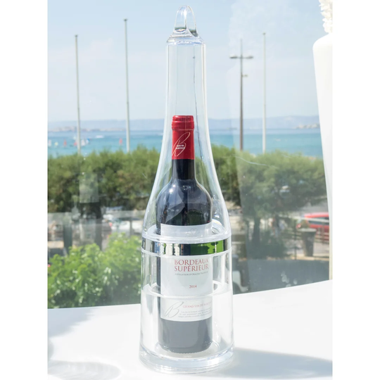 Portable Acrylic Screw Topped Wine Cooler