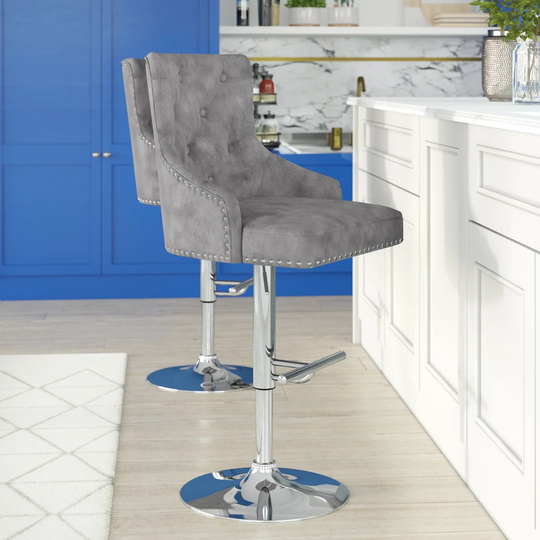 Newmarket Height Adjustable Swivel Bar Stool
