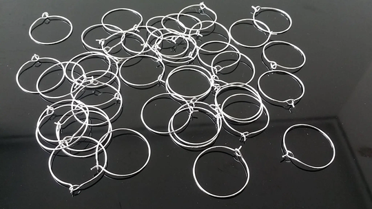 Wine Glass Charms, Rings, 20mm Decorations, Christmas Drinks, Celebration Glasses, Charm Hoops, Earrings