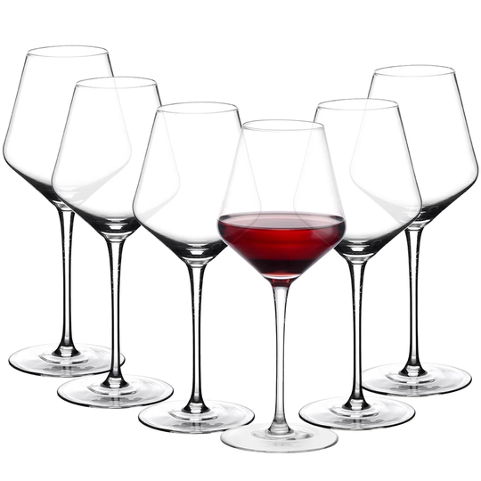 Armistead 600ml Lead Free Crystal Red Wine Glass
