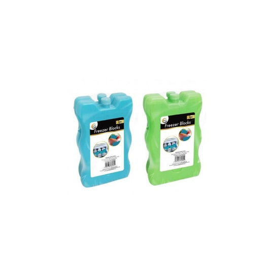 2PC - 220cc Ice Bricks Block - Freezer Cooler Bags, Lunch Boxes