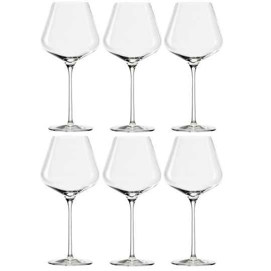 Stölzle Set of 6 Red Wine Glasses Made in Germany Stölzle Quatrophil 708 ml