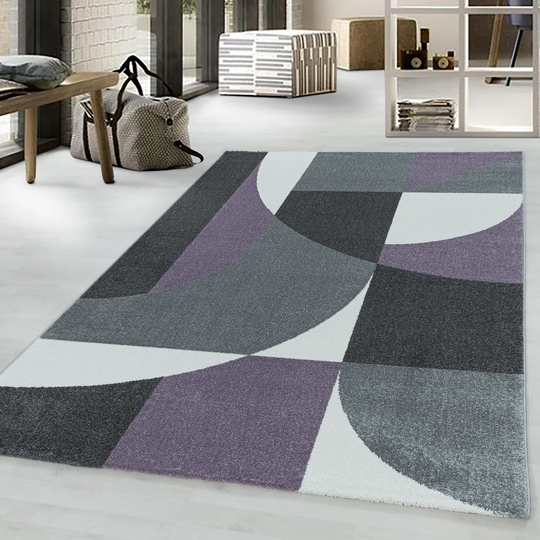 Laxton Flatweave Violet Rug