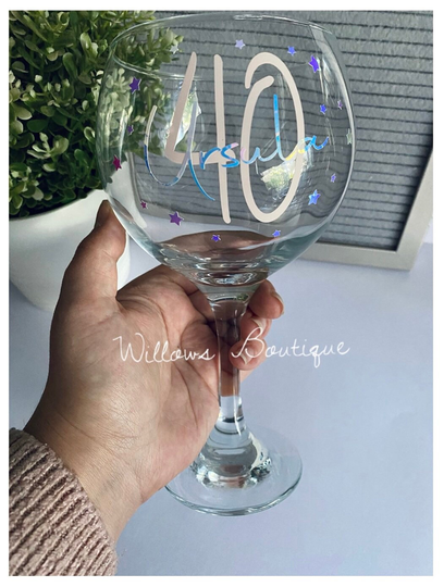 Special Birthday Gin Glass | Personalised Gift