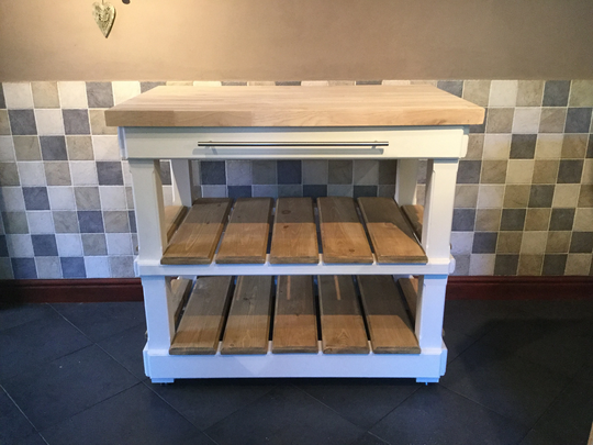 The Milton Bespoke Custom Made To Order Kitchen Island