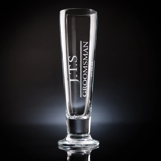 The Groomsmen Beer Pint Glasses Best Man Gift Ideas Personalised Ale Wedding Gifts