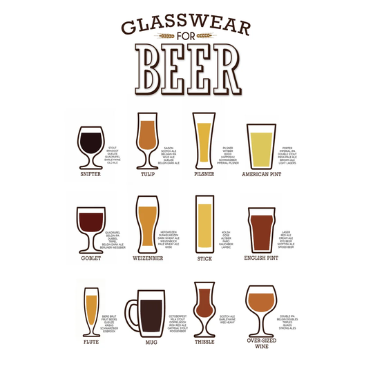 Beer Glasses - Wrapped Canvas Graphic Art Print