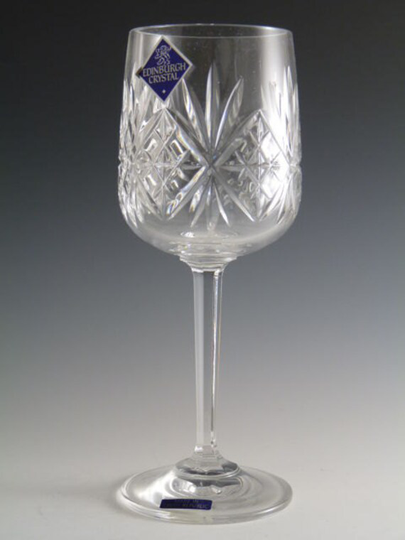 Edinburgh Crystal - Renaissance Cut Wine Glass/Glasses 7
