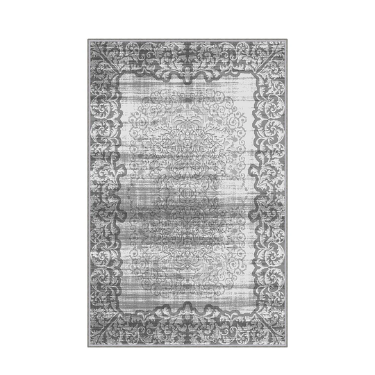 Juliana Flatweave Grey/White Rug
