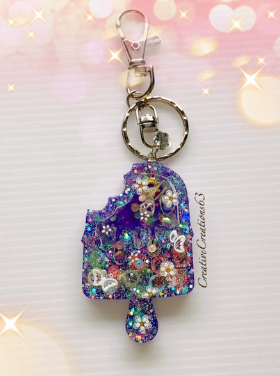 Just Purple 1-Of-A-Kind Shaker Charm/Pendant