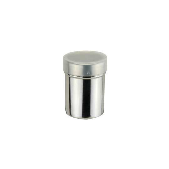 Stainless Steel Chocolate Shaker Icing Cocoa Flour Sugar Cappuccino Sifter & Lid