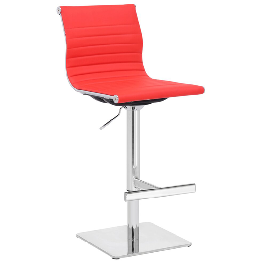 Deluxe Rovigo Bar Stool Red