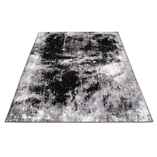 Barrows Flatweave Black/Grey Rug