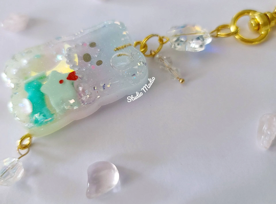 Bear Shaker Keychain