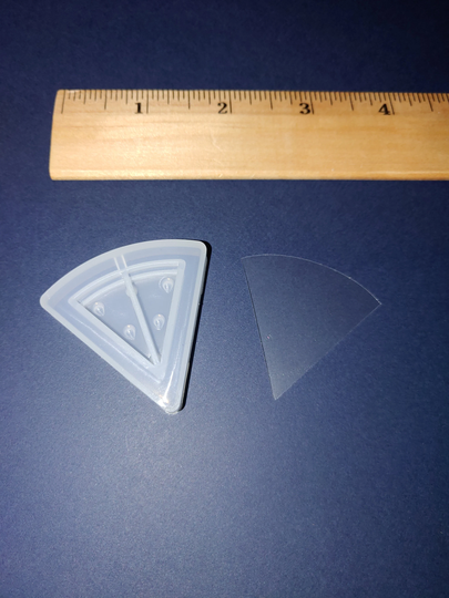 Pizza Slice Shaped Shaker Mold With Film