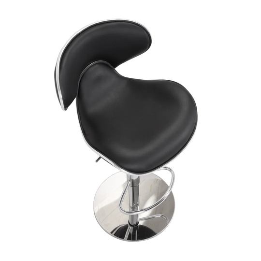 Basnight Height Adjustable Swivel Bar Stool