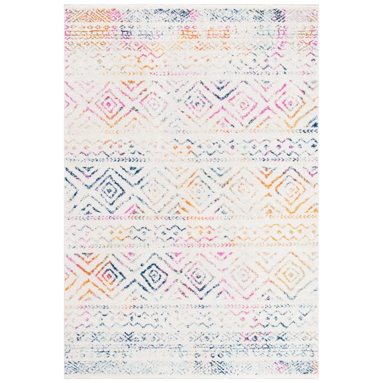 Talarico Hooked Ivory/Blue/Pink Rug
