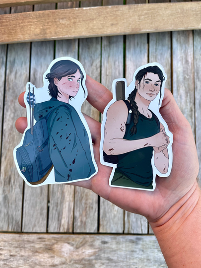Last Of Us Ellie Fridge Magnet