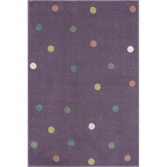 Wheel Lilac Rug