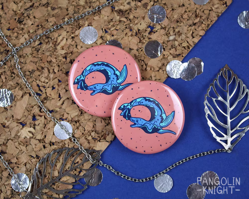 Sea Leopard Pin/Magnet