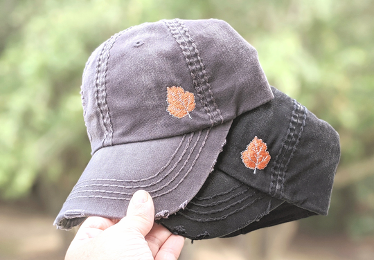 Women's Leaf Baseball Cap, Fall Autumn Gift, Birthday Fashion, Sweater, #fall, Fall
