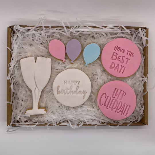 Happy Birthday Biscuits Cookies Him Or Her Gift Box Present Personalised